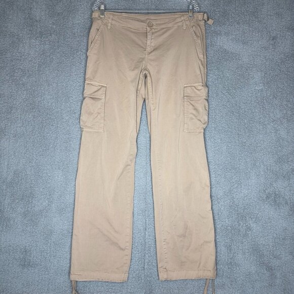 Tory Burch Tan Cargo Pants Size 31 - Picture 1 of 8